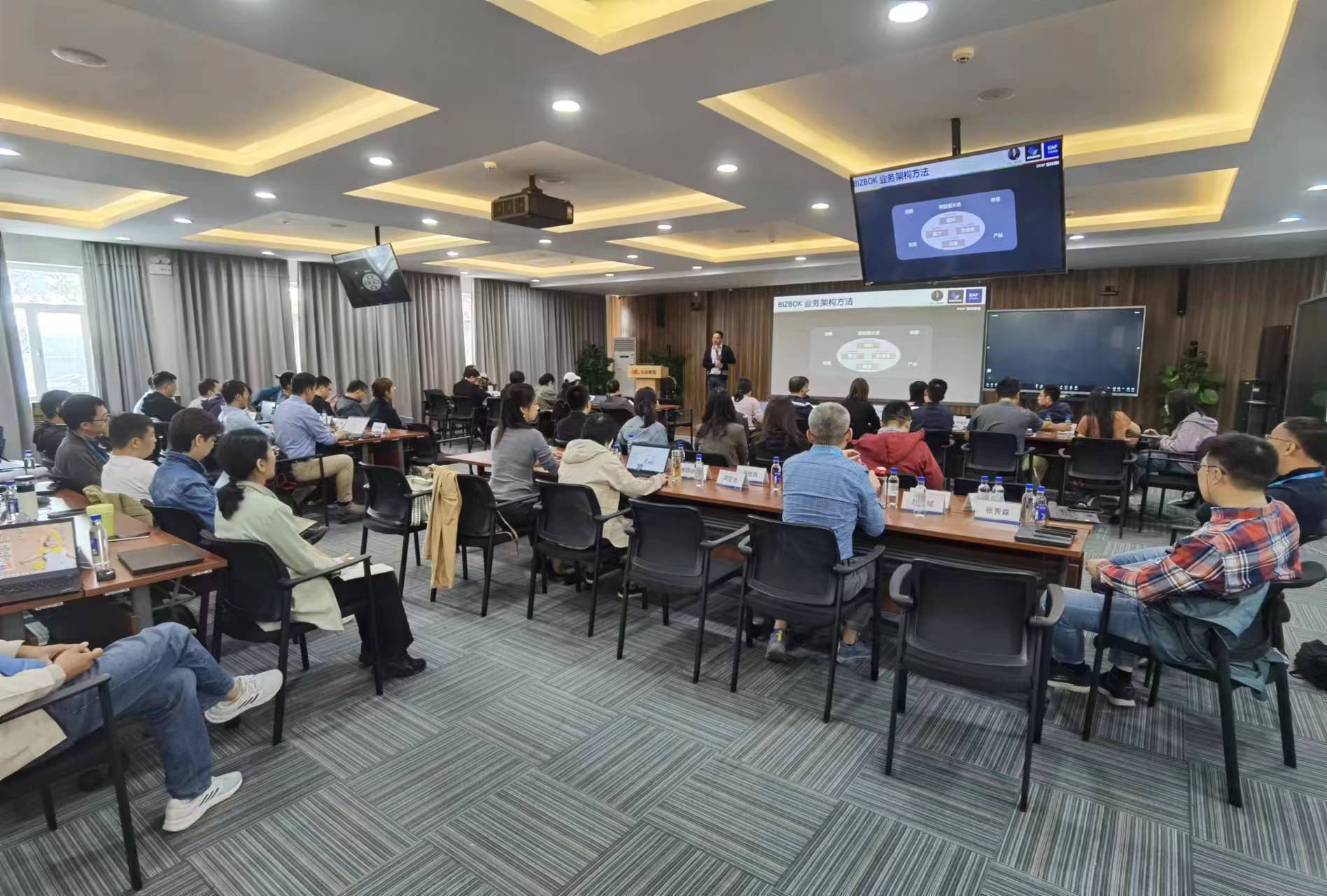 中培为某科技有限责任公司开展业务架构入企培训
