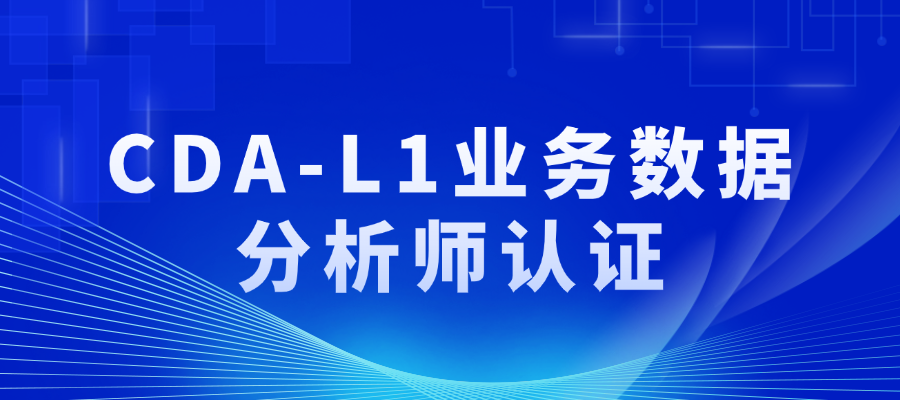 CDA-L1业务数据分析师认证：数字化人才核心能力培养指南