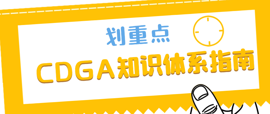 划重点！CDGA知识体系指南